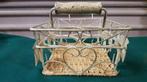decoratie mandje, met 6 gaten, Huis en Inrichting, Ophalen of Verzenden, 'T Olde Gre-j, Info@toldegrej.nl, Endepoelstraat 20f Didam