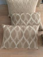 Duran interiors sierkussens zandkleur 65x45 2x, Ophalen of Verzenden, Nieuw, Vierkant