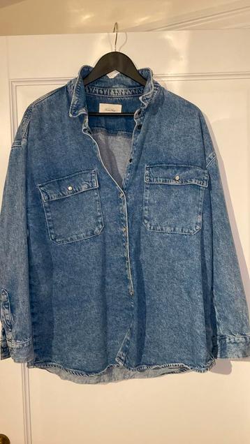 American Vintage jeans spijker blouse mt L beschikbaar voor biedingen
