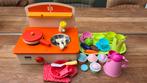 Houten speelkeuken Wonderworld keukentje met accessoires, Ophalen of Verzenden, Gebruikt