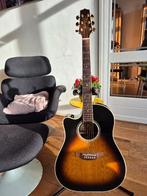takamine akoestisch linkshandig ,  linkshandige gitaar, Ophalen of Verzenden, Zo goed als nieuw, Western- of Steelstringgitaar