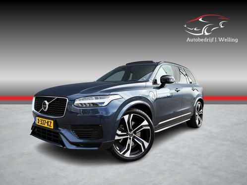 Volvo XC90 2.0 T8 Twin Engine AWD R-design B&O / pano / mass, Auto's, Volvo, Bedrijf, Te koop, XC90, 360° camera, 4x4, ABS, Achteruitrijcamera