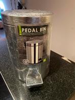Nieuwe metalen pedaalemmer - 3L, Huis en Inrichting, Woonaccessoires | Prullenbakken, Met pedaal, Nieuw, Ophalen of Verzenden