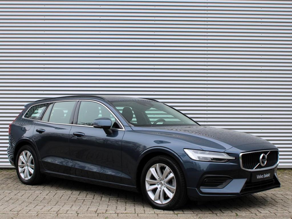 Volvo V60 2.0 B3 Momentum Business Automaat / Adaptieve Crui, Auto's, Stof, 4 cilinders, 163 pk, Origineel Nederlands