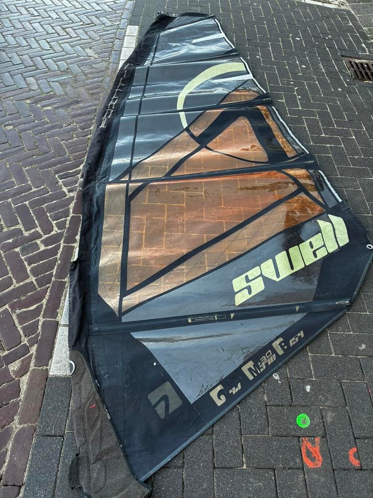 Defi wind zeil / severne rdm / point7 wavezeilen, Ophalen, Gebruikt, Zeil, 7 m² of meer