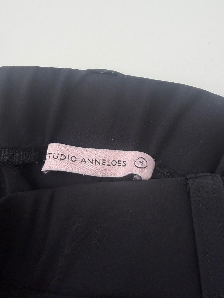 Studio Anneloes broek M, Maat 38/40 (M), Verzenden, Zwart, Zo goed als nieuw