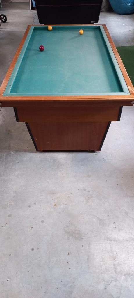 Biljarttafel 2.00m x 1.10m - Gebruikt, Ophalen, Gebruikt, Biljarttafel