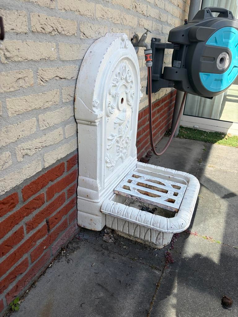 Decoratieve gietijzeren wasbak, Ophalen, Gebruikt, Gietijzer, Overige typen