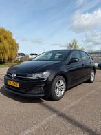 Volkswagen Polo 1.0 TSI 2018 Zwart(nieuwe koppeling 02-2026), Voorwielaandrijving, 40 €/maand, Zwart, Navigatiesysteem