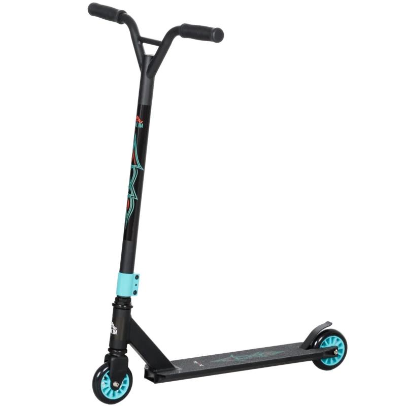 HOMCOM Pro Stunt-Scooter, groen Volwassen Nieuw, Ophalen, Gebruikt