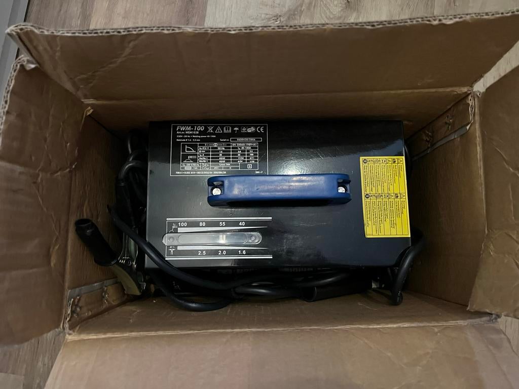 Ferm FWM-100 Elektrisch Lasapparaat 100A, Ophalen, Nieuw, Minder dan 150 ampère, Elektroden