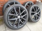 Volkswagen Golf 7 velgen 225/40/18 inch met winterbanden, 18 inch, Gebruikt, Banden en Velgen, Personenwagen