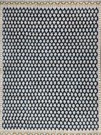 Handgeknoopt oosters wol Mir tapijt Paisley blue 207x243cm, Persian Perzisch vintage oosters hype, 200 cm of meer, Ophalen of Verzenden