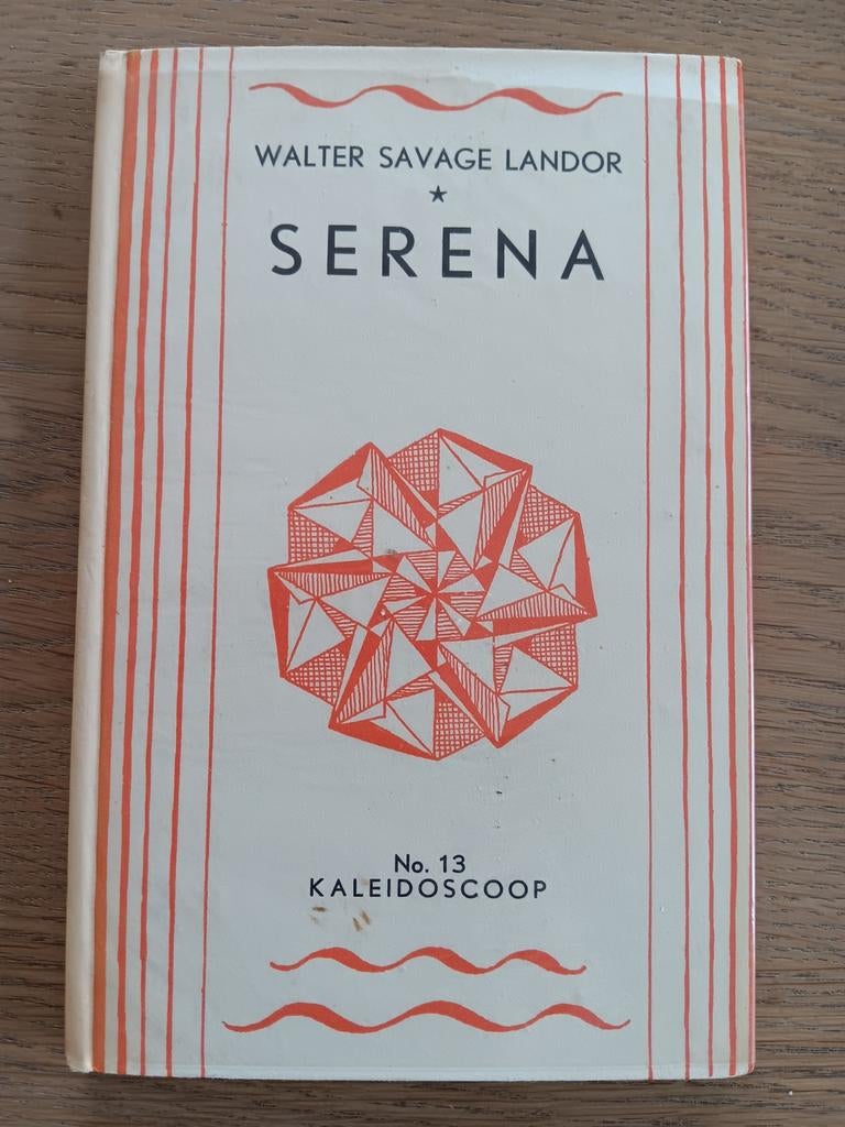 Walter Savage Landor - Serena. vertaling: E du Perron 1935, Boeken, Ophalen of Verzenden