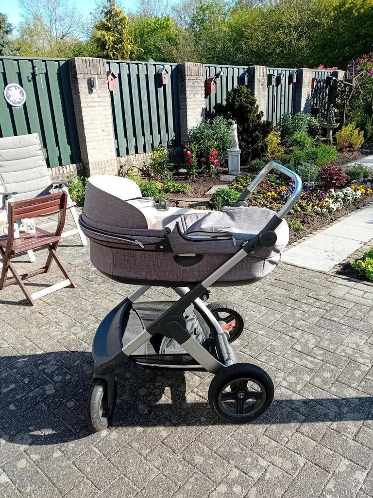 Combi kinderwagen Stokke, Kinderen en Baby's, Kinderwagens en Combinaties, Ophalen, Gebruikt, Overige merken