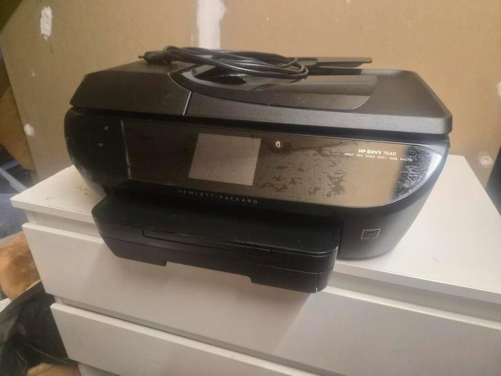 HP Envy 7640 All-in-One Printer, Computers en Software, Printers, Gebruikt, All-in-one, Ophalen of Verzenden