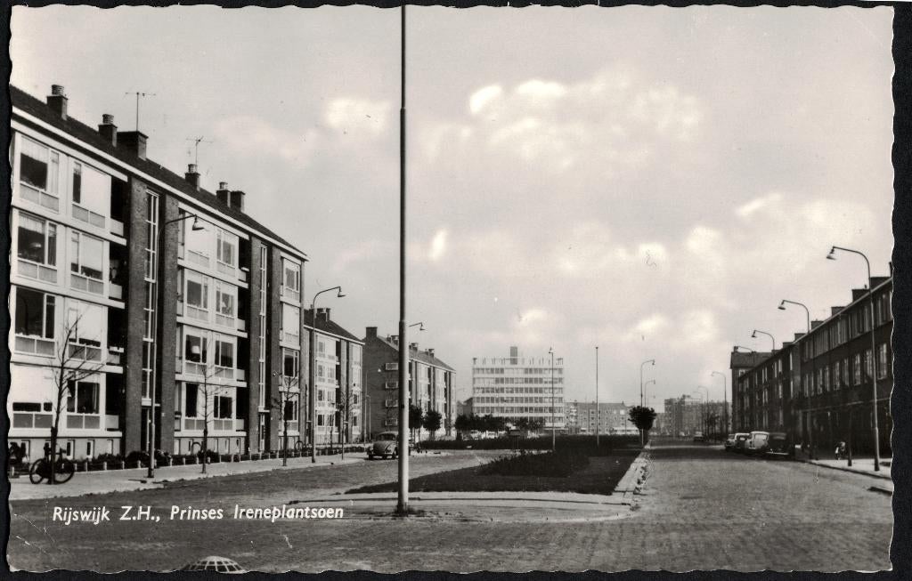 Rijswijk Z.H., Prinses Ireneplantsoen. 1970., Ophalen of Verzenden, 1960 tot 1980, Gelopen, Zuid-Holland