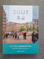 Burgerschap methode niveau 3,4 ZOUT 3.0, Ophalen of Verzenden, Nederlands, Overige niveaus, Nieuw
