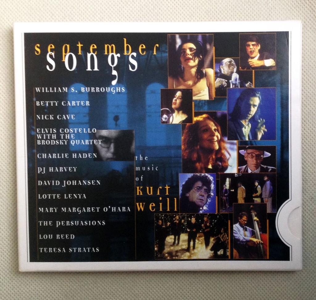 September Songs The Music Of Kurt Weill Nick Cave Lou Reed, Verzenden, Gebruikt