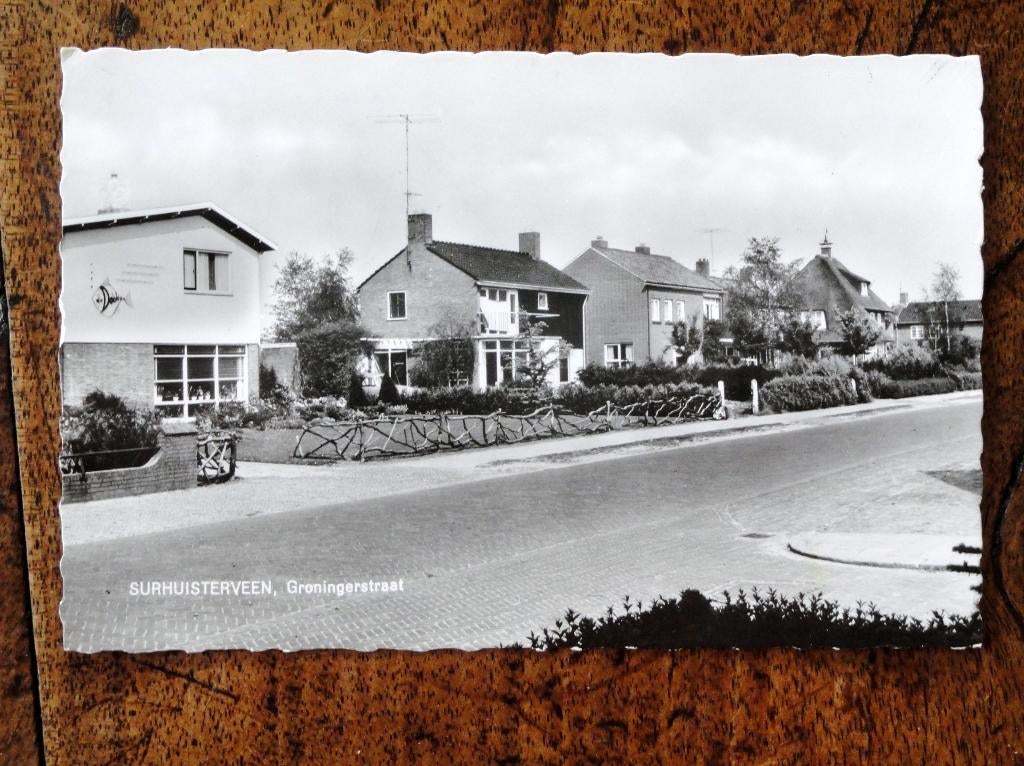 Surhuisterveen Groningerstraat., Verzamelen, Ansichtkaarten | Nederland, Ophalen of Verzenden, Voor 1920, Noord-Brabant