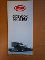 Vicon Gids voor Inkuilers - Folder/Catalogus, Ophalen of Verzenden