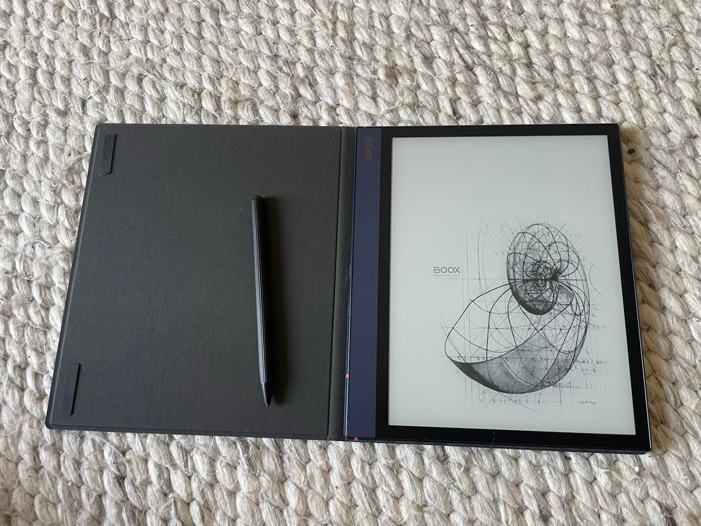 Onyx Boox Note Air 10.3" touchscreen 32GB Wi-Fi Blauw, Computers en Software, E-readers, Touchscreen, Ophalen of Verzenden, Zo goed als nieuw