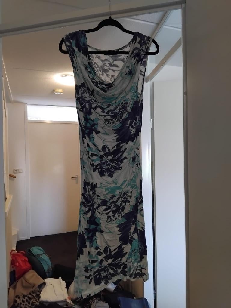 dames jurken, Kleding | Dames, Jurken, Gedragen, Maat 36 (S), Overige kleuren, Onder de knie, Ophalen