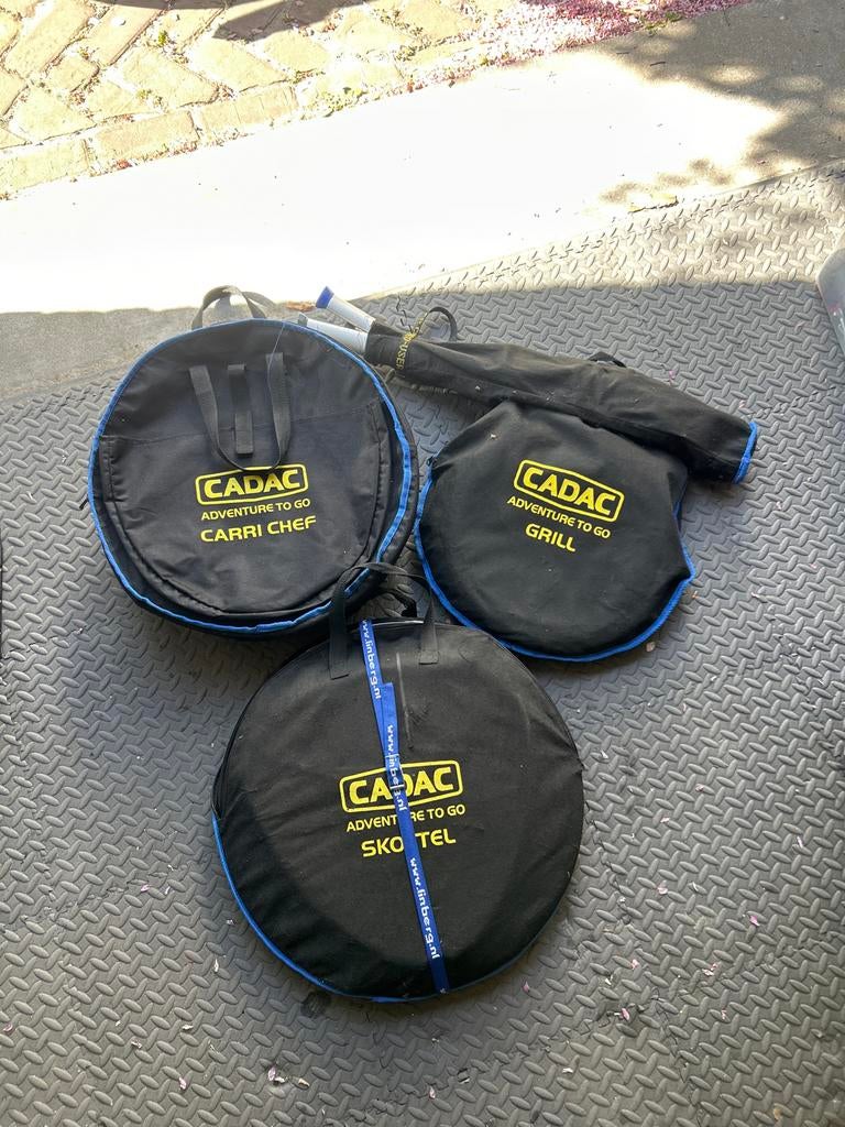 Cadac Skottelbraai met diverse accessoires, Ophalen of Verzenden, Gebruikt