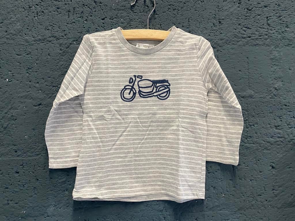 Shirt lange mouwen - Mango Kids, Kinderen en Baby's, Ophalen of Verzenden, Zo goed als nieuw, Jongetje, Shirtje of Longsleeve