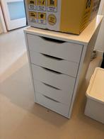 IKEA Alex ladekast wit - zo goed als nieuw, Huis en Inrichting, Kasten | Ladekasten, Ophalen, Overige materialen, Minder dan 50 cm