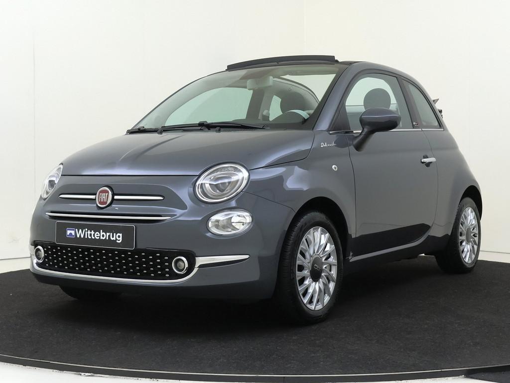 Fiat 500 1.0 Hybrid Dolcevita (bj 2021), Auto's, Fiat, Gebruikt, 4 stoelen, Bedrijf, Handgeschakeld