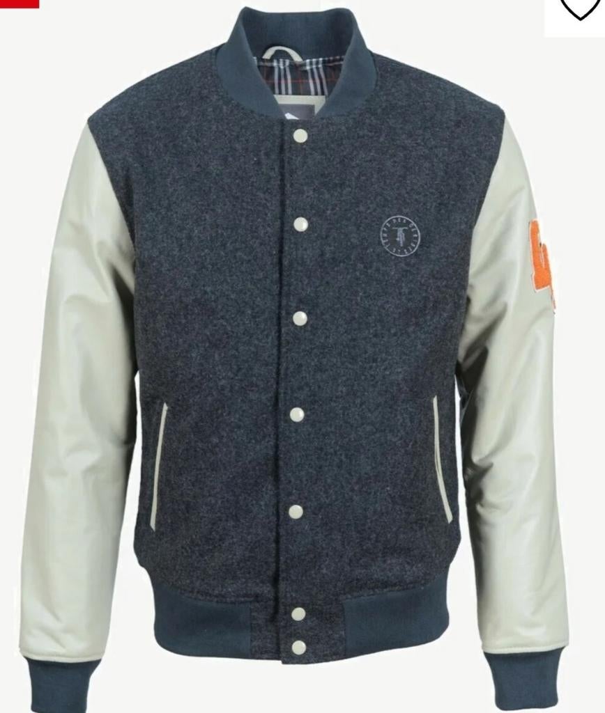 Les Temps des Cerises TEDDY LIV - Leren Jas maat L, Verzenden, Zo goed als nieuw, Maat 56/58 (XL), Grijs