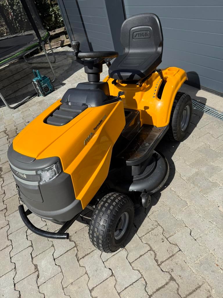 Zeer nette Stiga Tornado 2098 Elec maaidekinschakeling, Tuin en Terras, Ophalen, Zo goed als nieuw, Mulchfunctie, 90 tot 120 cm