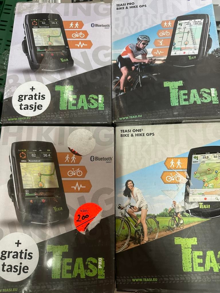 Teasi Pro / Teasi One Fiets navigaties NIEUW IN FOOS, Ophalen, Nieuw