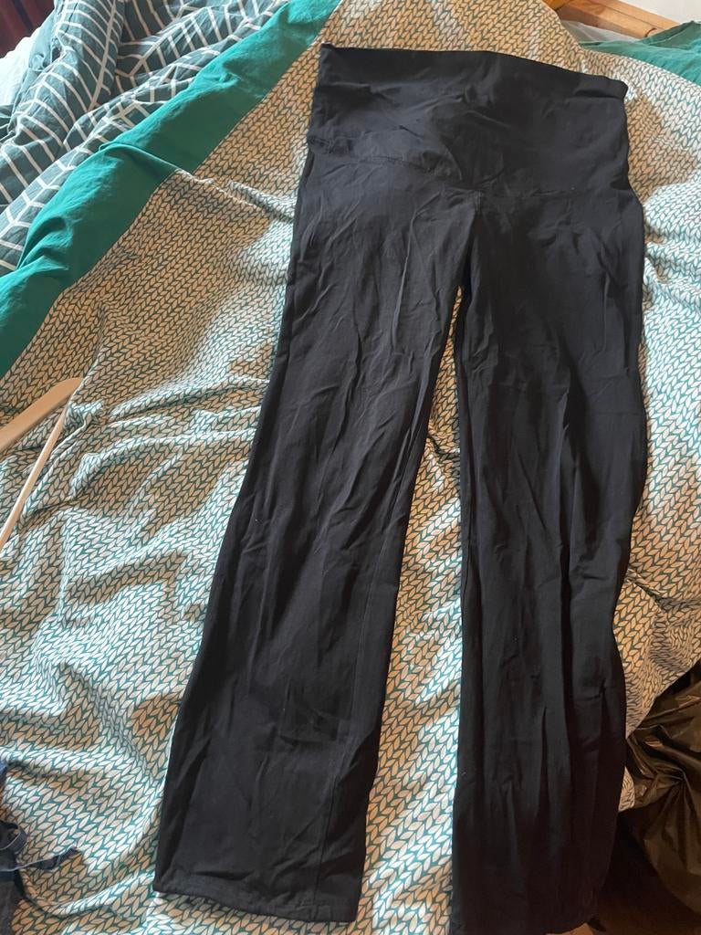 Zwangerschaps ‘yogabroek’, Kleding | Dames, Positiekleding, Ophalen, Zwart, Maat 42/44 (L), Gedragen