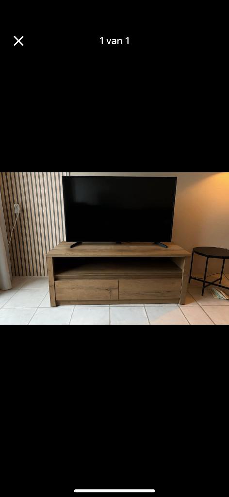 Tv kast, Ophalen, 75 cm of meer, 50 tot 100 cm, Zo goed als nieuw