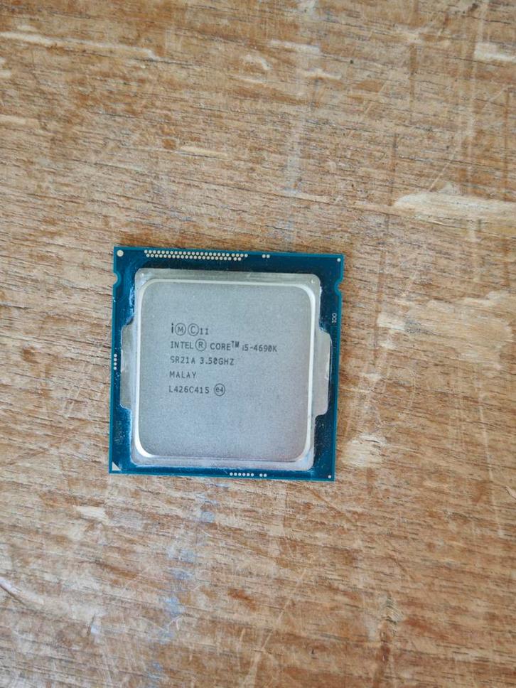 Intel Core i5-4690K Processor LGA 1150, Computers en Software, Processors, Gebruikt, 4-core, 3 tot 4 Ghz, Ophalen of Verzenden