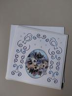 Handgemaakte kaart met bloemen en vogels, Ophalen of Verzenden, Nieuw, Overige thema's