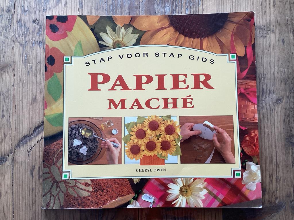 Stap voor Stap Gids: Papier Maché door Cheryl Owen, Ophalen of Verzenden, Gelezen, Scrapbooking en Knutselen