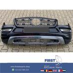 X166 GL BUMPER A1668853125 (W166) VOORBUMPER COMPLEET ZWART, Gebruikt, -, Voor, Ophalen of Verzenden