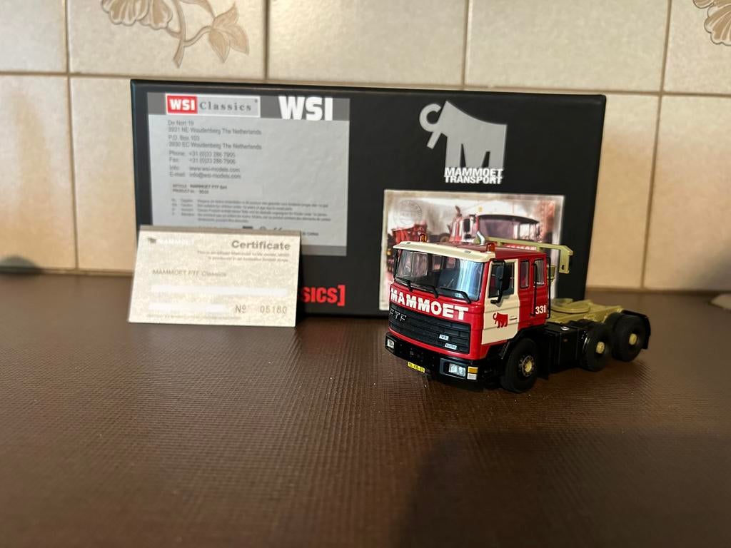 ftf mammoet, Ophalen, Zo goed als nieuw, Bus of Vrachtwagen, Wsi