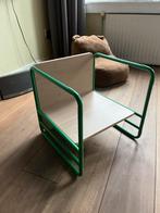 Multifunctionele kinderstoel/tafeltje Ikea groen met hout, Ophalen, Gebruikt, Overige typen