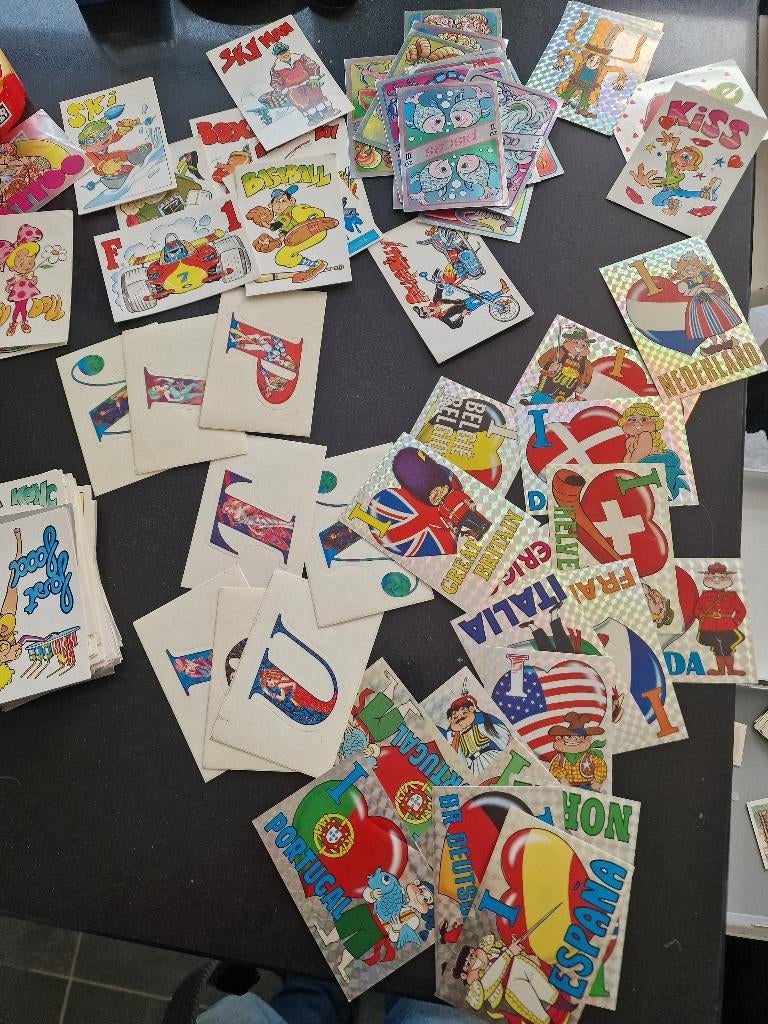 Fantastickers Panini 1989 vele stickers, Ophalen of Verzenden, Meerdere stickers