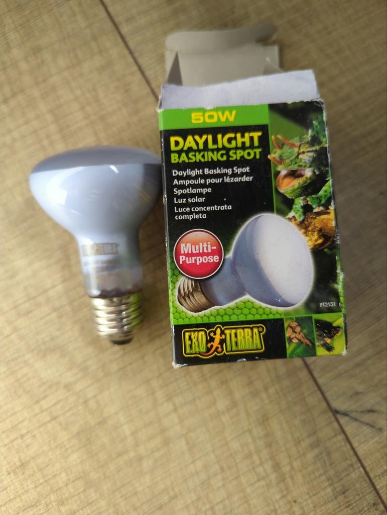 Exo terra daylight basking spot 50w ongebruikt, Ophalen, Nieuw