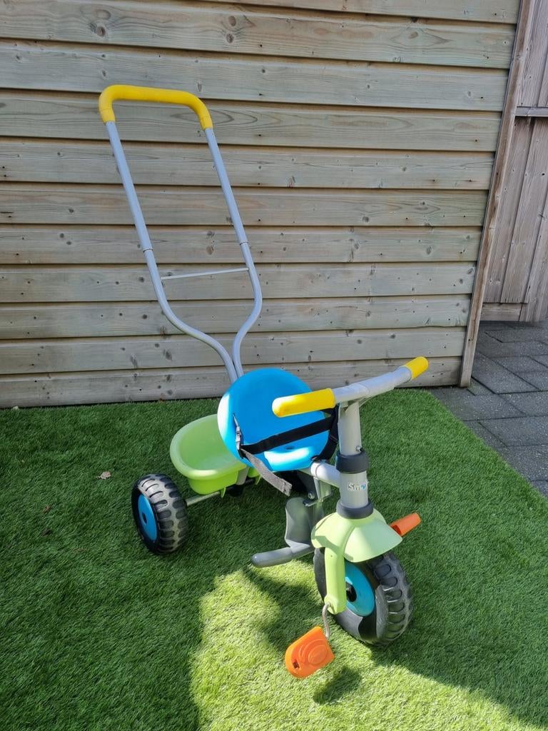 Smoby driewieler met duwstang, Ophalen, Gebruikt, Overige typen