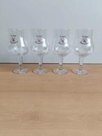 4 Tripel Karmeliet glazen, Verzamelen, Ophalen of Verzenden, Zo goed als nieuw, Glas of Glazen, Overige merken