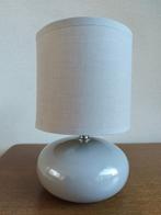 2x Japandi Organische tafellamp nachtlamp beige, Verzenden, Zo goed als nieuw, Minder dan 50 cm, Overige materialen