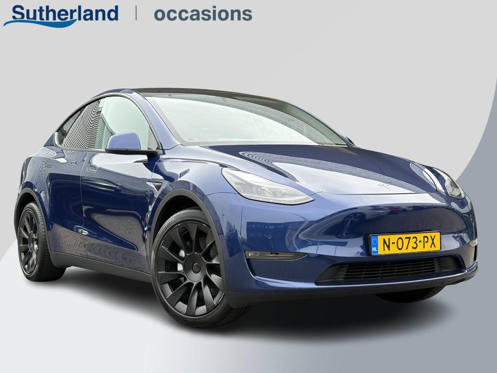 Tesla Model Y Long Range AWD 75 kWh | 514 PK | BTW Auto | Pa, Auto's, Tesla, Automaat, Stof, Gebruikt, 495 min