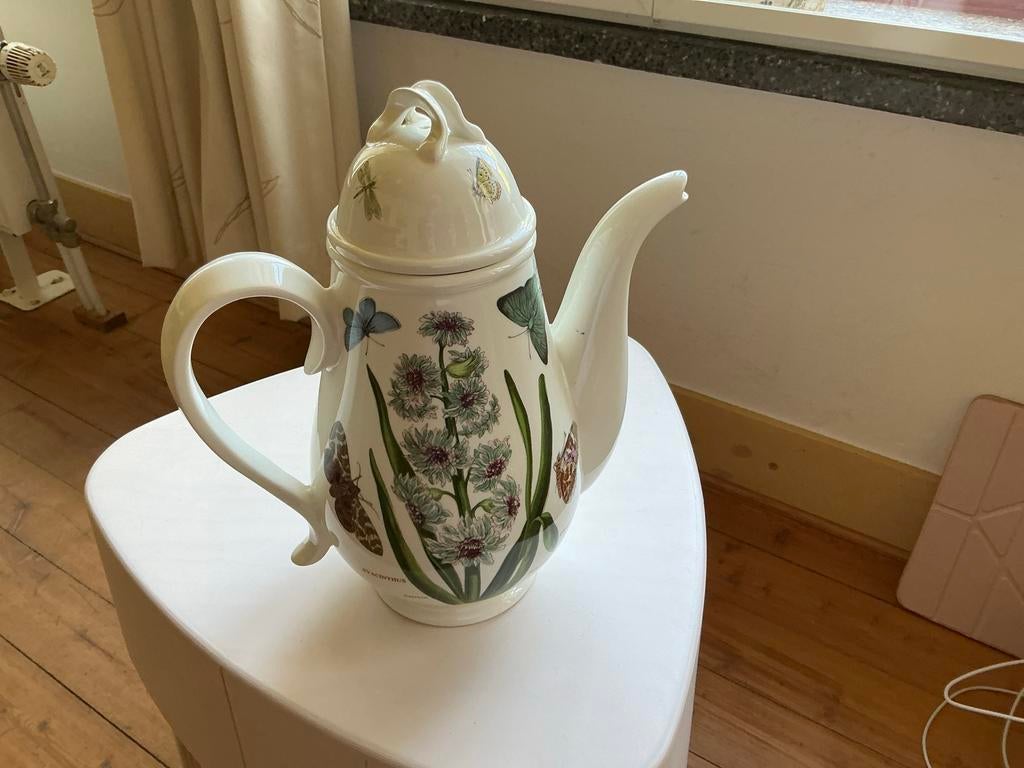 Portmeirion koffiepot / chocoladekan - puntgaaf, Keramiek, Overige typen, Ophalen of Verzenden, Zo goed als nieuw