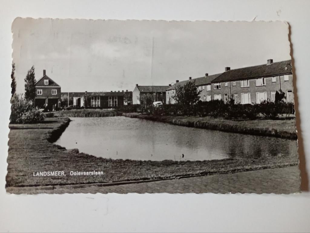 Landsmeer Ooievaarslaan, Ophalen of Verzenden, 1960 tot 1980, Gelopen, Noord-Holland